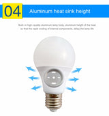 LED lights E27/B22 110v/220v 6pcs/tos aluminum base downlight 6w 9w 12w 15w 18w 21w cold and warm white replacement bulb