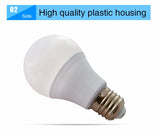 LED lights E27/B22 110v/220v 6pcs/tos aluminum base downlight 6w 9w 12w 15w 18w 21w cold and warm white replacement bulb