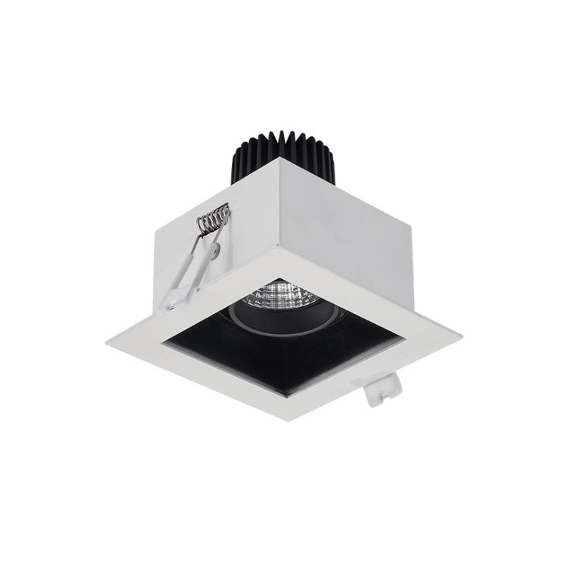 Square Dimmable Led Downlight Light Ceiling Spot Light 10W 20W 30W AC85-265V Ceiling Recessed Lights Indoor Lighting