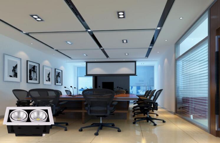 Double Dimmable Led downlight Spot Light 10w 20W 30W ac85-240V ceiling recessed Lights Indoor Lighting