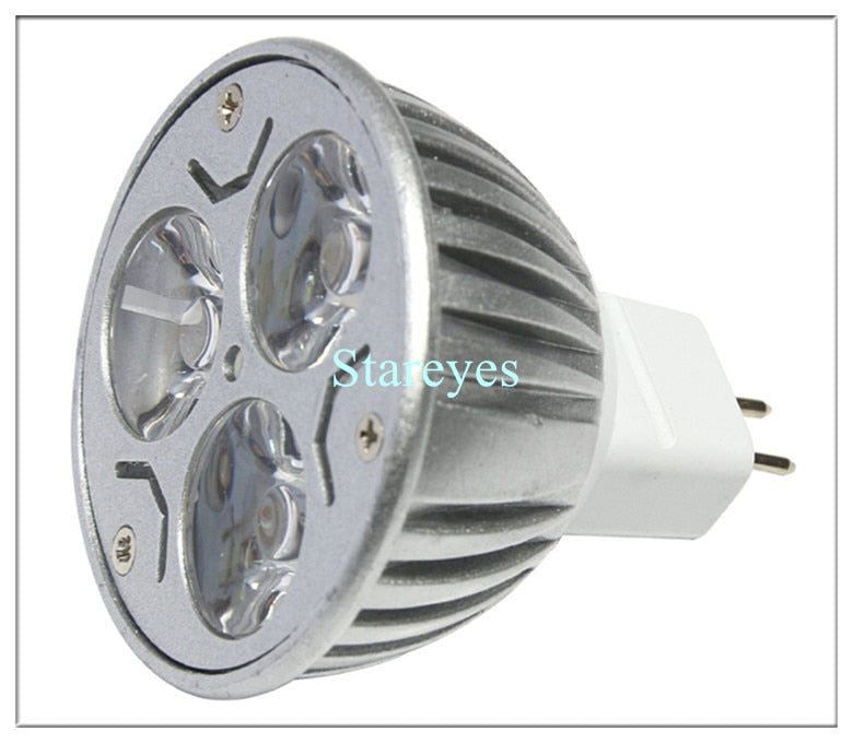 8 pcs Dimmable MR16 4W 3W AC&amp;DC12V LED Spotlight lamp Downlight Bulb LED lamp LED Droplight Lighting LED light spot light