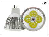 8 pcs Dimmable MR16 4W 3W AC&DC12V LED Spotlight lamp Downlight Bulb LED lamp LED Droplight Lighting LED light spot light