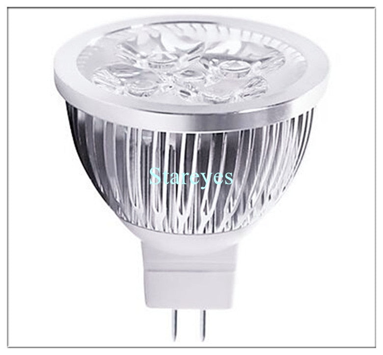 8 pcs Dimmable MR16 4W 3W AC&DC12V LED Spotlight lamp Downlight Bulb LED lamp LED Droplight Lighting LED light spot light