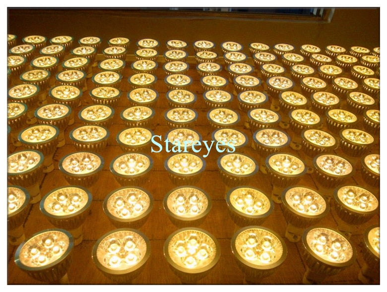 8 pcs Dimmable MR16 4W 3W AC&amp;DC12V LED Spotlight lamp Downlight Bulb LED lamp LED Droplight Lighting LED light spot light