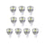 Spotlight Bulb GU10 10Pcs/lot 6W/9W/12W Dimmable Led Downlight AC220V/110V Warm/Cold White  LED Lamp
