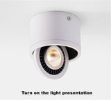 ACETIDE Dimmable Surface Mounted LED COB Downlight 5W/7W/9W/12W LED Lamp AC85V-265V Ceiling Spot Light with LED Driver