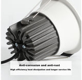 ACETIDE LED Dimmable Cob Spotlight Ceiling Light AC85-265V 7W 10W 12W 15W Aluminum Round Recessed Downlight