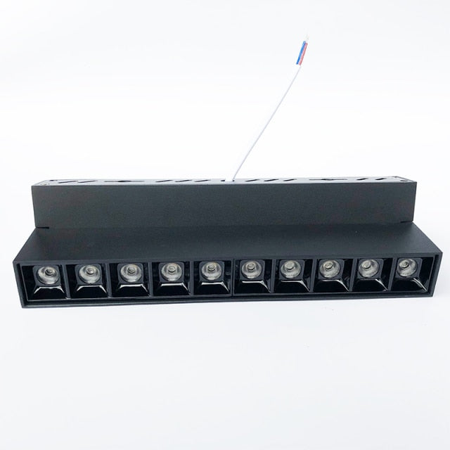 High Power 20W LED Downlight 10X2W LED Spotlight Ceiling Lamp Dimmable LED Flood Light Linear Light Aluminum Indoor Lighting