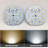 LED PCB 12W 18W 5/10Pcs LED Downlight Aluminum Plate Lighting Heatsink SMD5730 110lm/w Round Light Source For Panel Ceiling lamp