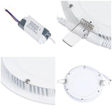AC85-265V LED Panel Light Downlight 3W 6W 9W 12W 15W 18W Ultra-thin Panel LED Aluminum Surface Mounted Ceiling Down Lamp