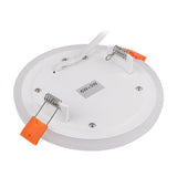 Ultra Slim 6W 9W 16W 24W Round Concealed Dual Color LED Panel Lamp Cool White + Blue/Red/Pink/Green Ceiling Lights Downlight