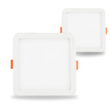 LED Panel Lights Ultra thin Recessed Downlight 6W 8W 15W 20W 110V-220V Square  Panel lamp Ceiling Lamp White