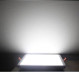 LED Panel Lights Ultra thin Recessed Downlight 6W 8W 15W 20W 110V-220V Square  Panel lamp Ceiling Lamp White