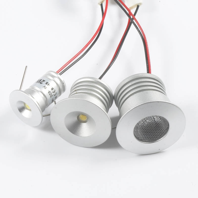 Mini Spot Light Recessed LED Ceiling Kitchen Cabinet 12V-24V 100V-240V 1W 2W 3W 4W Downlight Stair Home Bedroom Bulb Lamp