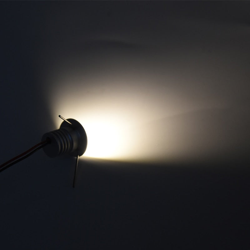 Mini Spot Light Recessed LED Ceiling Kitchen Cabinet 12V-24V 100V-240V 1W 2W 3W 4W Downlight Stair Home Bedroom Bulb Lamp