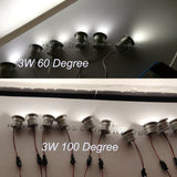 Mini Spot Light Recessed LED Ceiling Kitchen Cabinet 12V-24V 100V-240V 1W 2W 3W 4W Downlight Stair Home Bedroom Bulb Lamp
