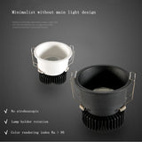 Dimmable LED Recessed Downlight 7W 12W 20W 24W Round COB Spot light AC85-265V Color 3000K 4000K 6000K For Indoor Ceiling Lamp