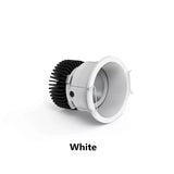Dimmable LED Recessed Downlight 7W 12W 20W 24W Round COB Spot light AC85-265V Color 3000K 4000K 6000K For Indoor Ceiling Lamp