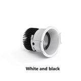 Dimmable LED Recessed Downlight 7W 12W 20W 24W Round COB Spot light AC85-265V Color 3000K 4000K 6000K For Indoor Ceiling Lamp