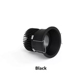 Dimmable LED Recessed Downlight 7W 12W 20W 24W Round COB Spot light AC85-265V Color 3000K 4000K 6000K For Indoor Ceiling Lamp