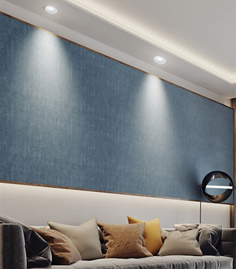 Dimmable LED Recessed Downlight 7W 12W 20W 24W Round COB Spot light AC85-265V Color 3000K 4000K 6000K For Indoor Ceiling Lamp