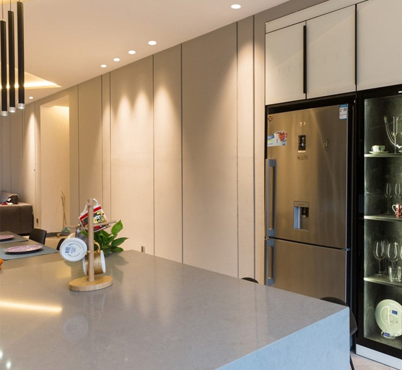 Super Bright Anti Glare Recessed Dimmable COB LED Downlights 7W 9W 12W LED Ceiling Spot Lights AC85~265V Background Lighting