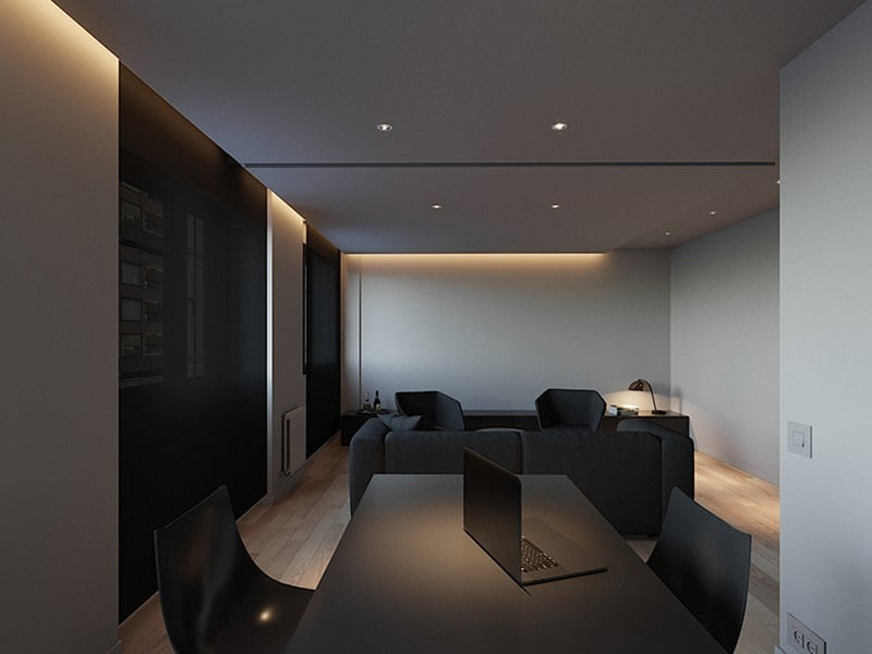 Super Bright Anti Glare Recessed Dimmable COB LED Downlights 7W 9W 12W LED Ceiling Spot Lights AC85~265V Background Lighting