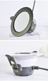 Kaguyahime LED Downlight Natural White/Warm/Cold 3W 5W LED Spot Downlight Round Recessed Panel Lamp AC 220V Spot Lighting