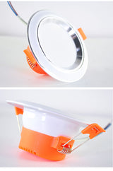 Kaguyahime LED Downlight Natural White/Warm/Cold 3W 5W LED Spot Downlight Round Recessed Panel Lamp AC 220V Spot Lighting