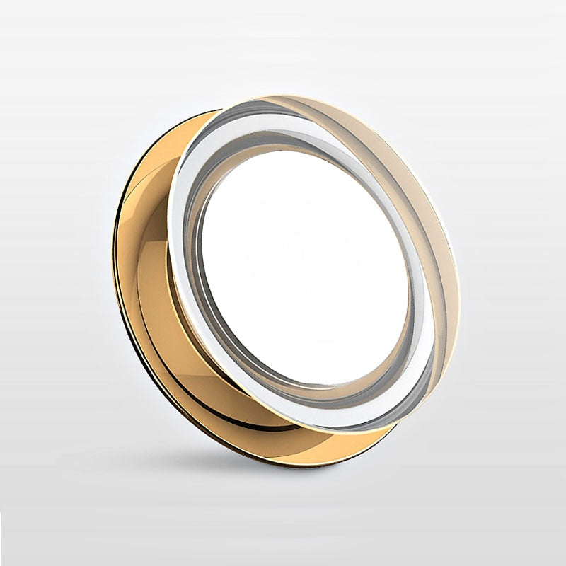 Luxury Style Crystal Led downlight 5W 7W 9W 12W spot light AC220V 110V led lamps ceiling lamp For Indoor recessed lighting