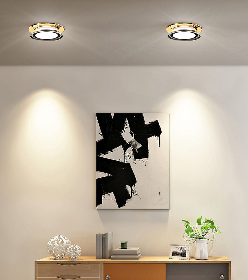 Luxury Style Crystal Led downlight 5W 7W 9W 12W spot light AC220V 110V led lamps ceiling lamp For Indoor recessed lighting