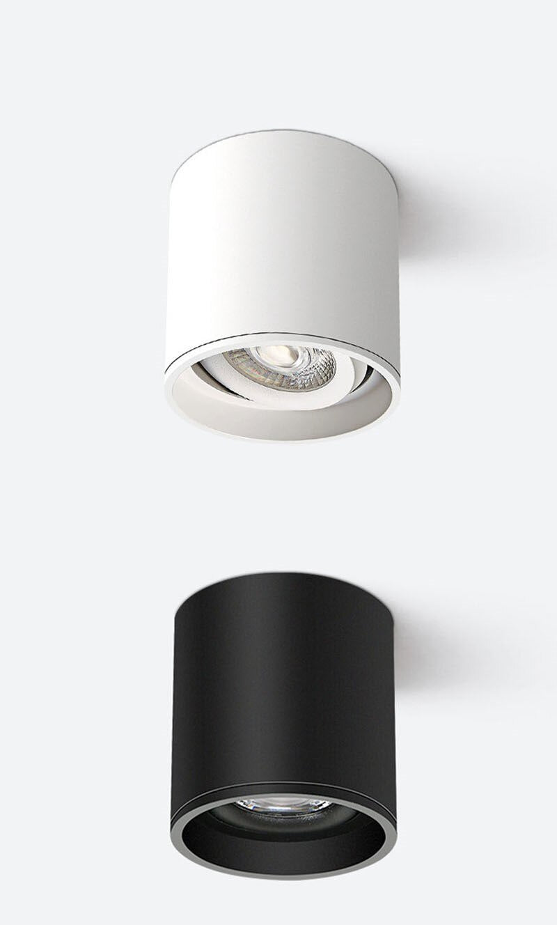 Dimmable Surface Mounted LED Downlights 7W 9W 12W 15W 18W 20W COB Ceiling Spot Lights AC85~265V Background Round Lamps Lndoor Lighting