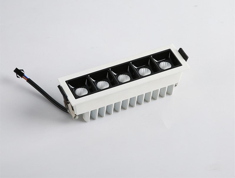 Dimmable LED Downlight Spot Light Indoor Recessed Lighting Linear bar Laser Blade Ceiling Line Lamp 2W/4W/6W/10W/20W/30W