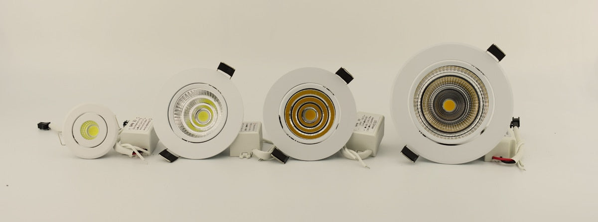 Hot sale 3W 5W 7W 10W cob led downlight dimmable recessed lamp home led epistar spot led kitchen 110v 220v