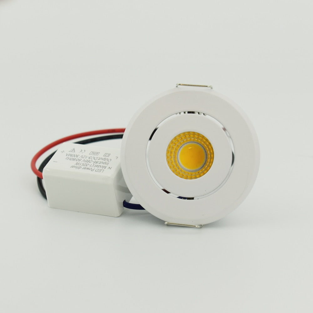 Hot sale 3W 5W 7W 10W cob led downlight dimmable recessed lamp home led epistar spot led kitchen 110v 220v