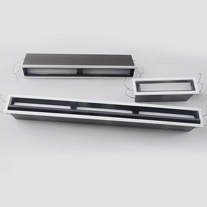 Recessed Square COB Dimmable LED Downlights 10W 20W 30W 40W LED Ceiling Spot Lights AC85V~265V LED Strip Lights Indoor Lighting