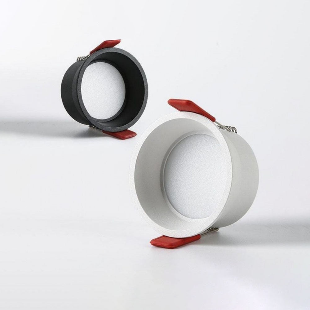 QIUBOSS Anti-glare LED Recessed Downlights 220V Dimmable Led Ceiling Light 7W 15W COB Lighting Lamp for Kitchen Bedroom Corridor