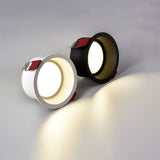 QIUBOSS Anti-glare LED Recessed Downlights 220V Dimmable Led Ceiling Light 7W 15W COB Lighting Lamp for Kitchen Bedroom Corridor