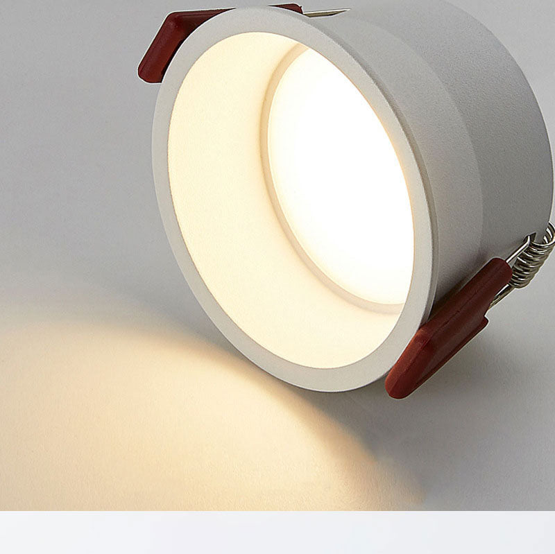 QIUBOSS Anti-glare LED Recessed Downlights 220V Dimmable Led Ceiling Light 7W 15W COB Lighting Lamp for Kitchen Bedroom Corridor