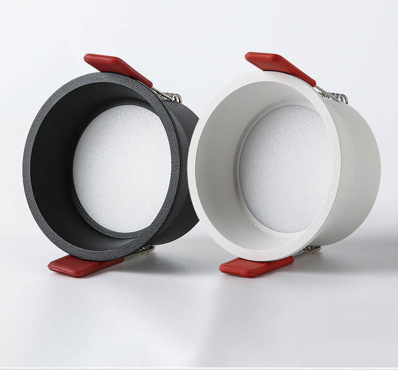 QIUBOSS Anti-glare LED Recessed Downlights 220V Dimmable Led Ceiling Light 7W 15W COB Lighting Lamp for Kitchen Bedroom Corridor