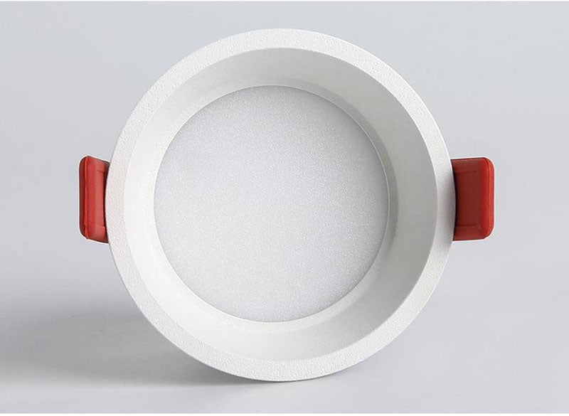 QIUBOSS Anti-glare LED Recessed Downlights 220V Dimmable Led Ceiling Light 7W 15W COB Lighting Lamp for Kitchen Bedroom Corridor