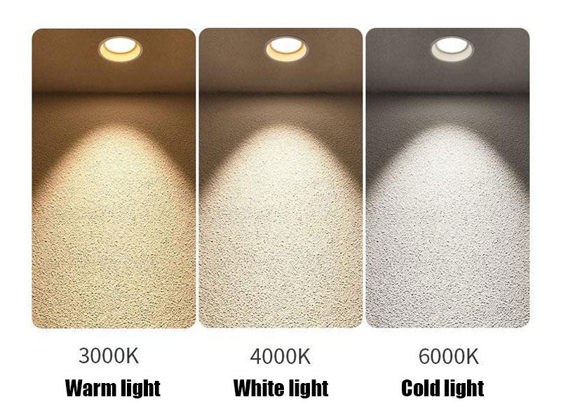 QIUBOSS Anti-glare LED Recessed Downlights 220V Dimmable Led Ceiling Light 7W 15W COB Lighting Lamp for Kitchen Bedroom Corridor