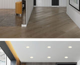 QIUBOSS Anti-glare LED Recessed Downlights 220V Dimmable Led Ceiling Light 7W 15W COB Lighting Lamp for Kitchen Bedroom Corridor