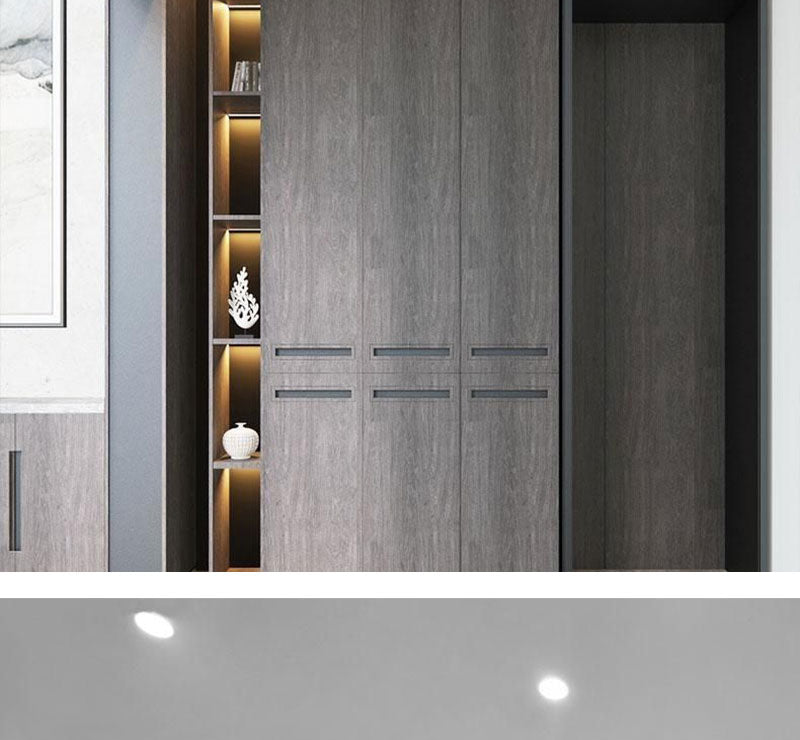 QIUBOSS Anti-glare LED Recessed Downlights 220V Dimmable Led Ceiling Light 7W 15W COB Lighting Lamp for Kitchen Bedroom Corridor