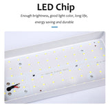 Square downlight embedded LED ultra-thin hole light ceiling grille bold lightAC85~265V  12W 18W 24W 30W