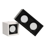 QIUBOSS Dimmable LED Surface Mounted Downlights 220V Led Ceiling Lights 10W 20W Spotlights COB Square Lighting Lamps for Bedroom