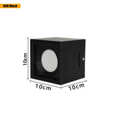 QIUBOSS Dimmable LED Surface Mounted Downlights 220V Led Ceiling Lights 10W 20W Spotlights COB Square Lighting Lamps for Bedroom