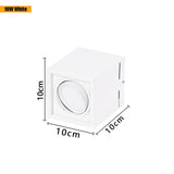 QIUBOSS Dimmable LED Surface Mounted Downlights 220V Led Ceiling Lights 10W 20W Spotlights COB Square Lighting Lamps for Bedroom