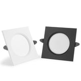 Square LED downlight 9W 12W 15W LED ceiling lamp Recessed iron Spot light AC220V~240V for home lighting