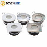 New Design IP65 Waterproof Recessed GU10/MR16 Led Spot Light Fixtures Downlight Frame Round Square GU10 Spotlight Bulb Housing